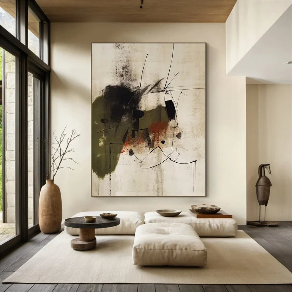 Wabi Sabi Abstract Wall Art #WT021