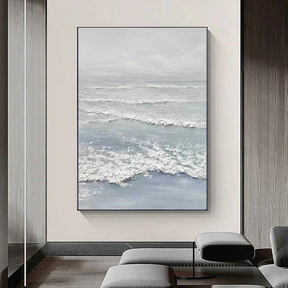 Ocean & Sky Textured Wall Art #MO012