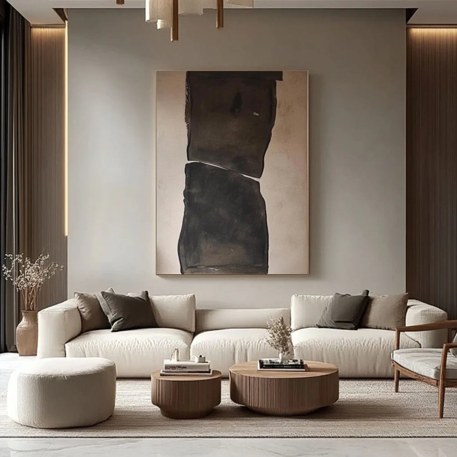 Wabi Sabi Abstract Wall Art #WT070