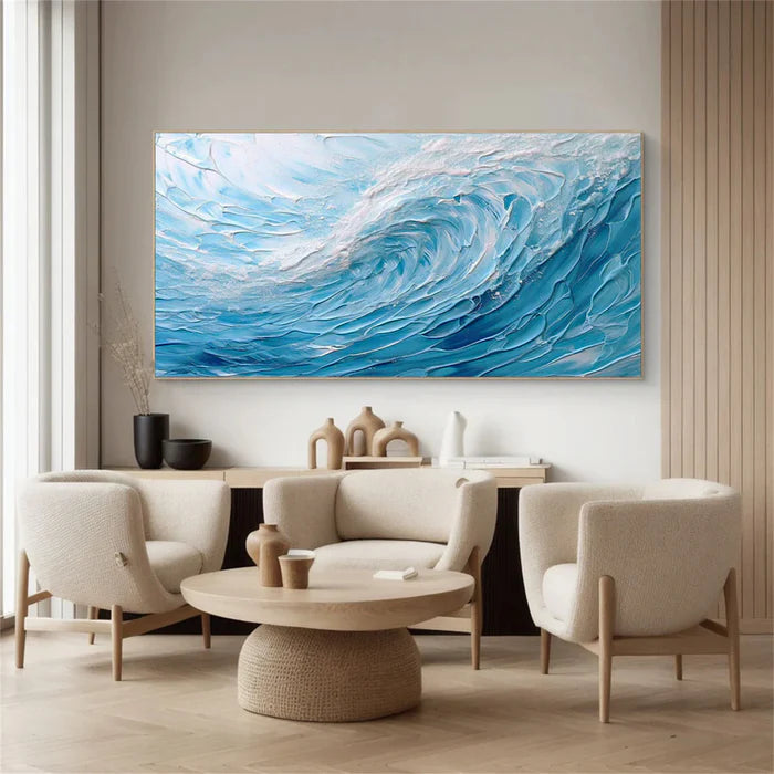 Ocean & Sky Textured Wall Art # MO006