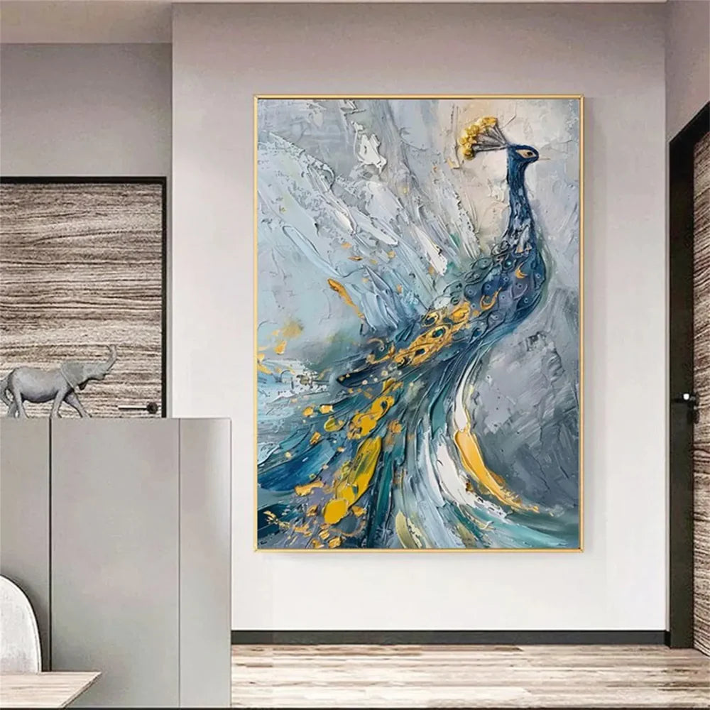 Abstract Animal Textured Wall Art #DL034