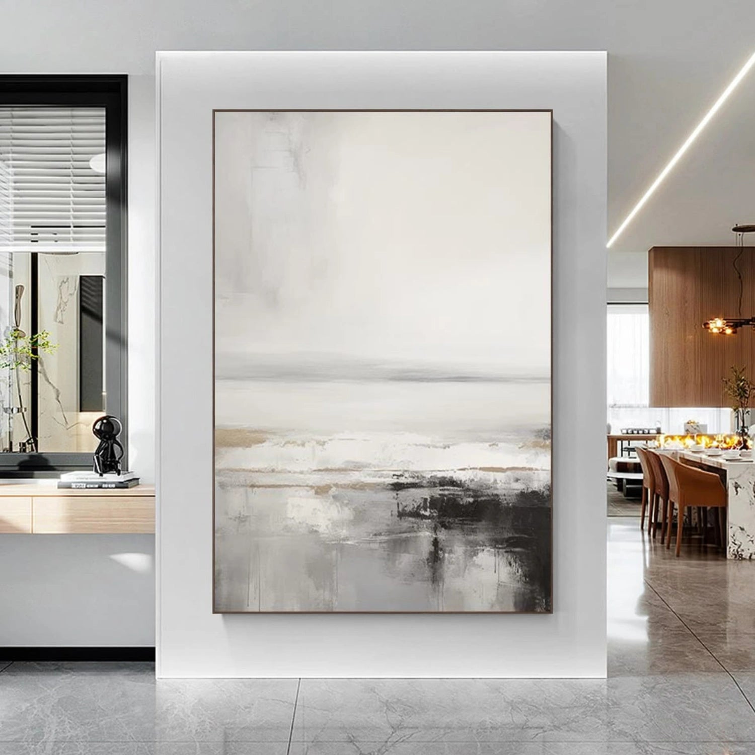 Wabi Sabi Abstract Wall Art #WT077