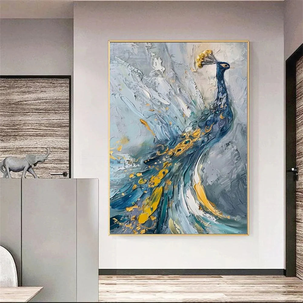 Abstract Animal Textured Wall Art #DL010