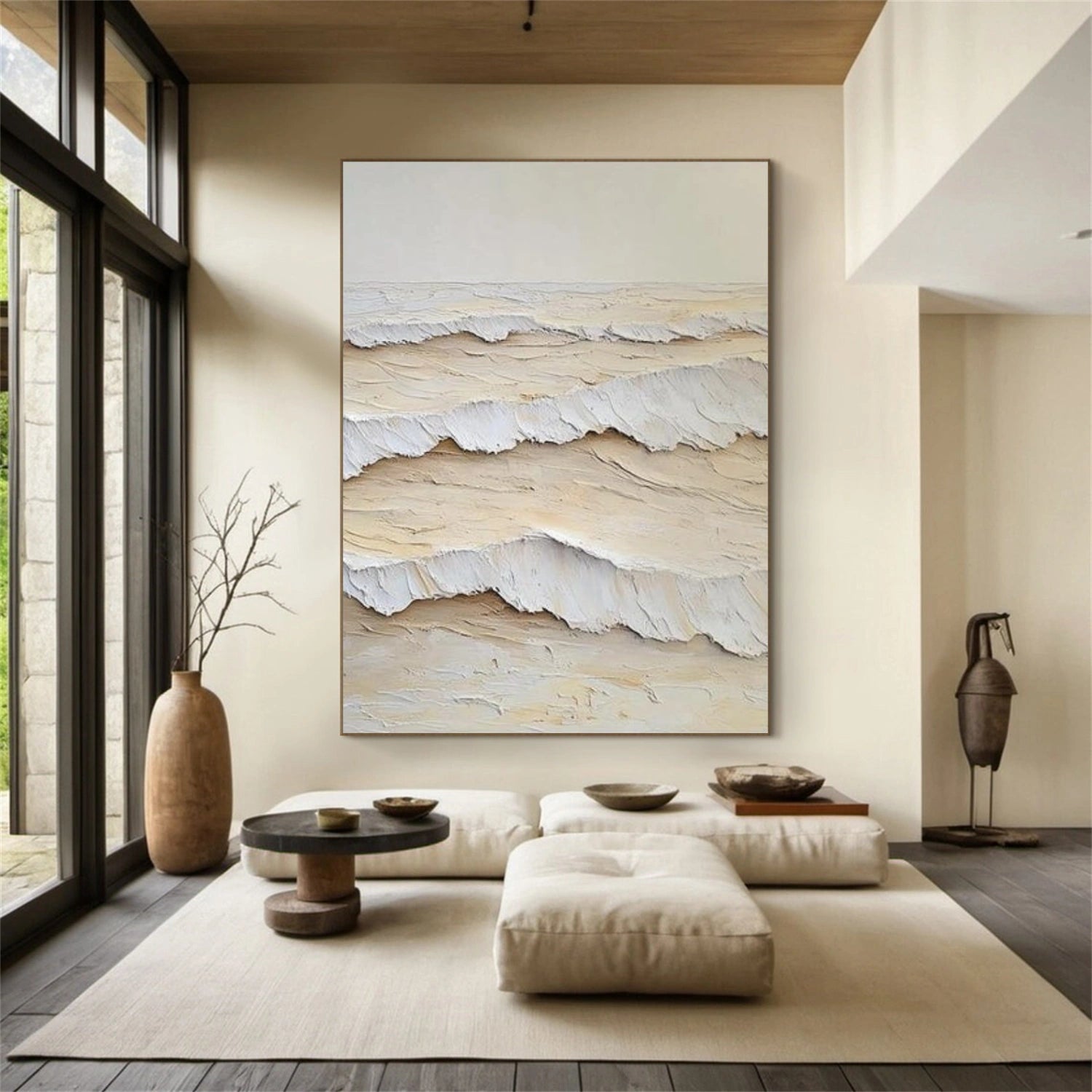 Ocean & Sky Textured Wall Art #MO075