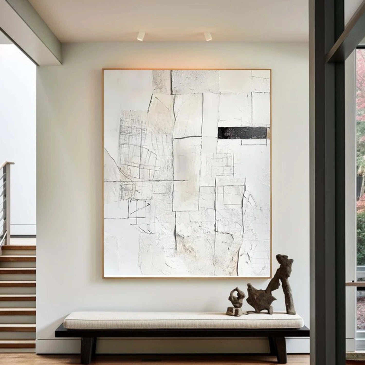 Wabi Sabi Abstract Wall Art #WT066