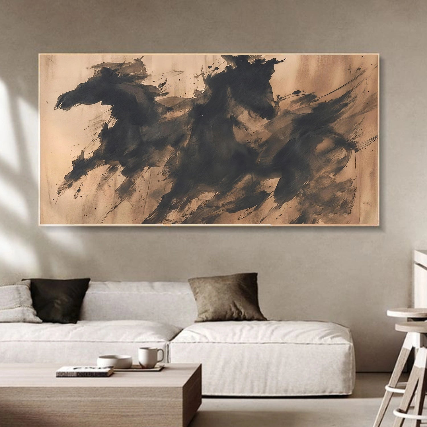 Abstract Horse Animal Wall Art #DL048