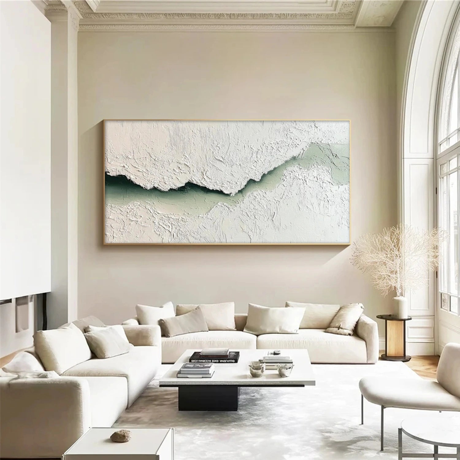 Ocean & Sky Textured Wall Art #MO080
