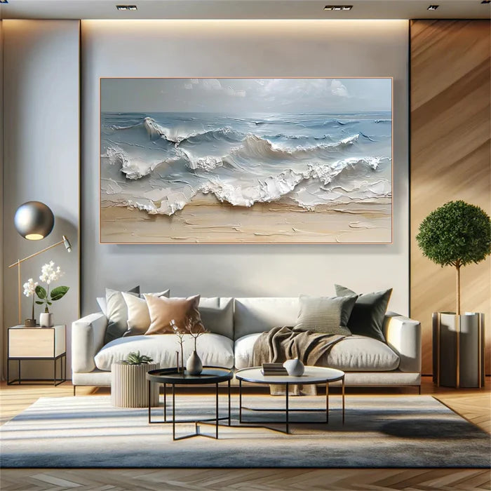 Ocean & Sky Textured Wall Art # MO011