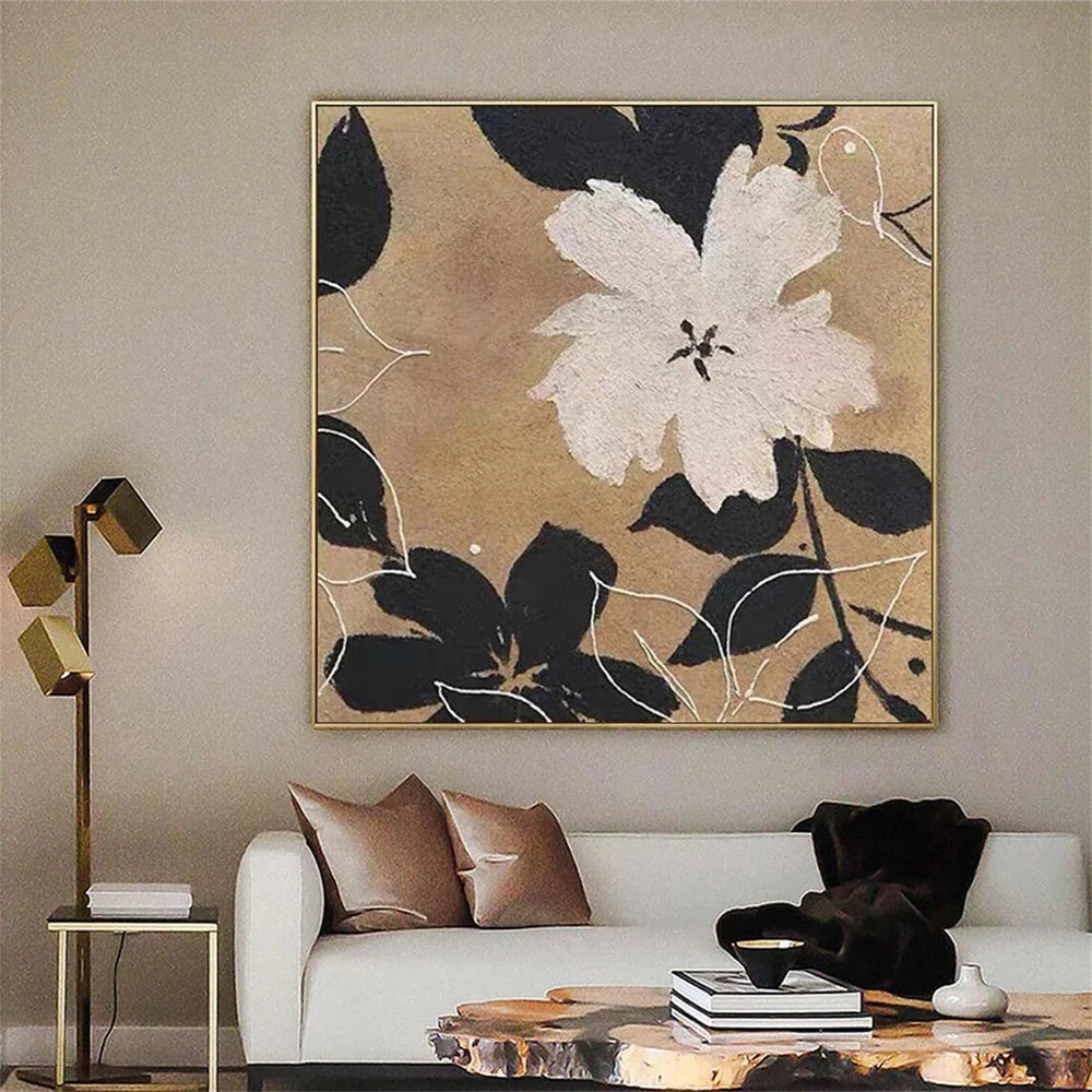 Flower & Tree Abstract Wall Art #SF038