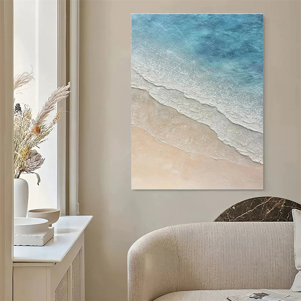 Ocean & Sky Textured Wall Art #MO017