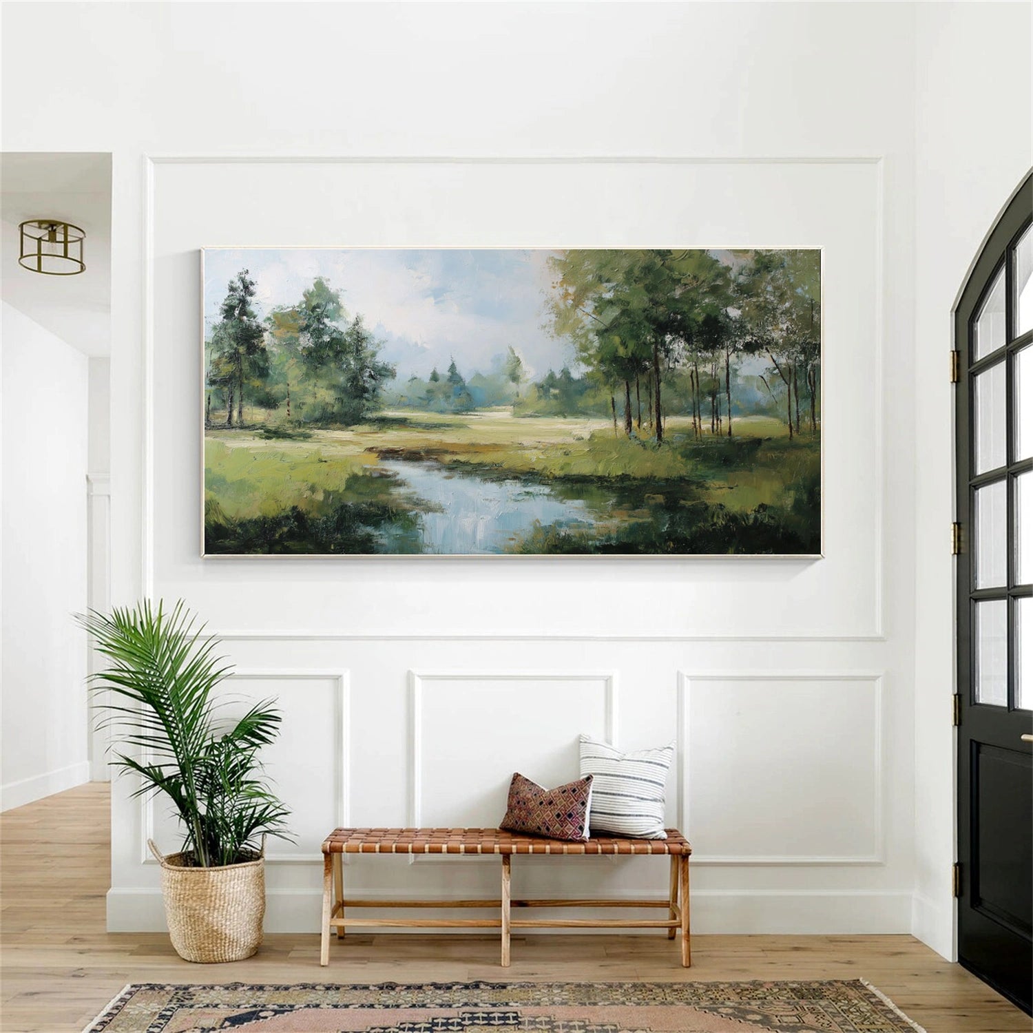 Flower & Tree Abstract Wall Art #SF061