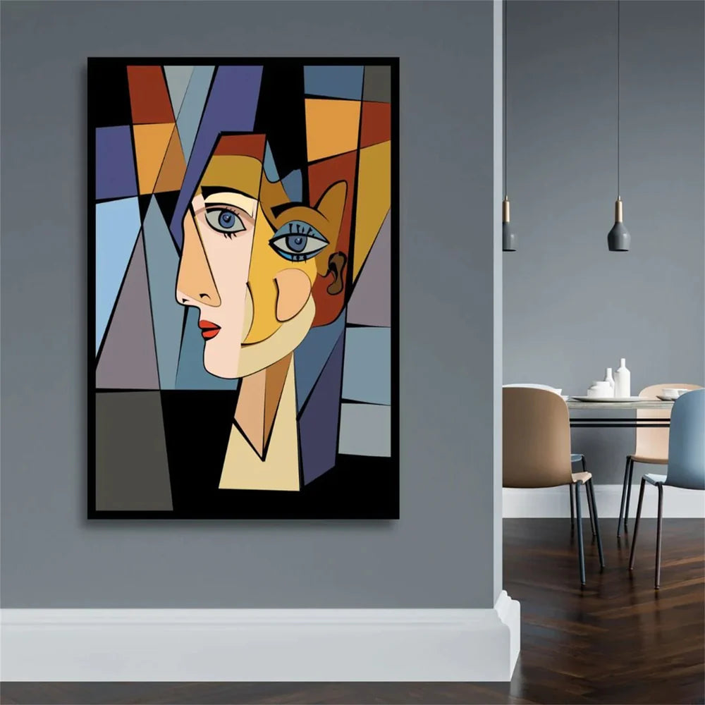 Abstract Portrait Wall Art #PB013