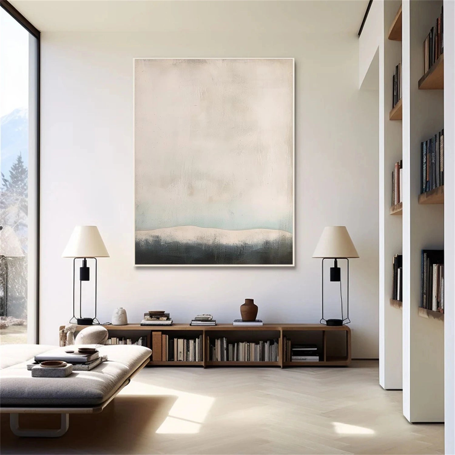 Wabi Sabi Abstract Wall Art #WT079