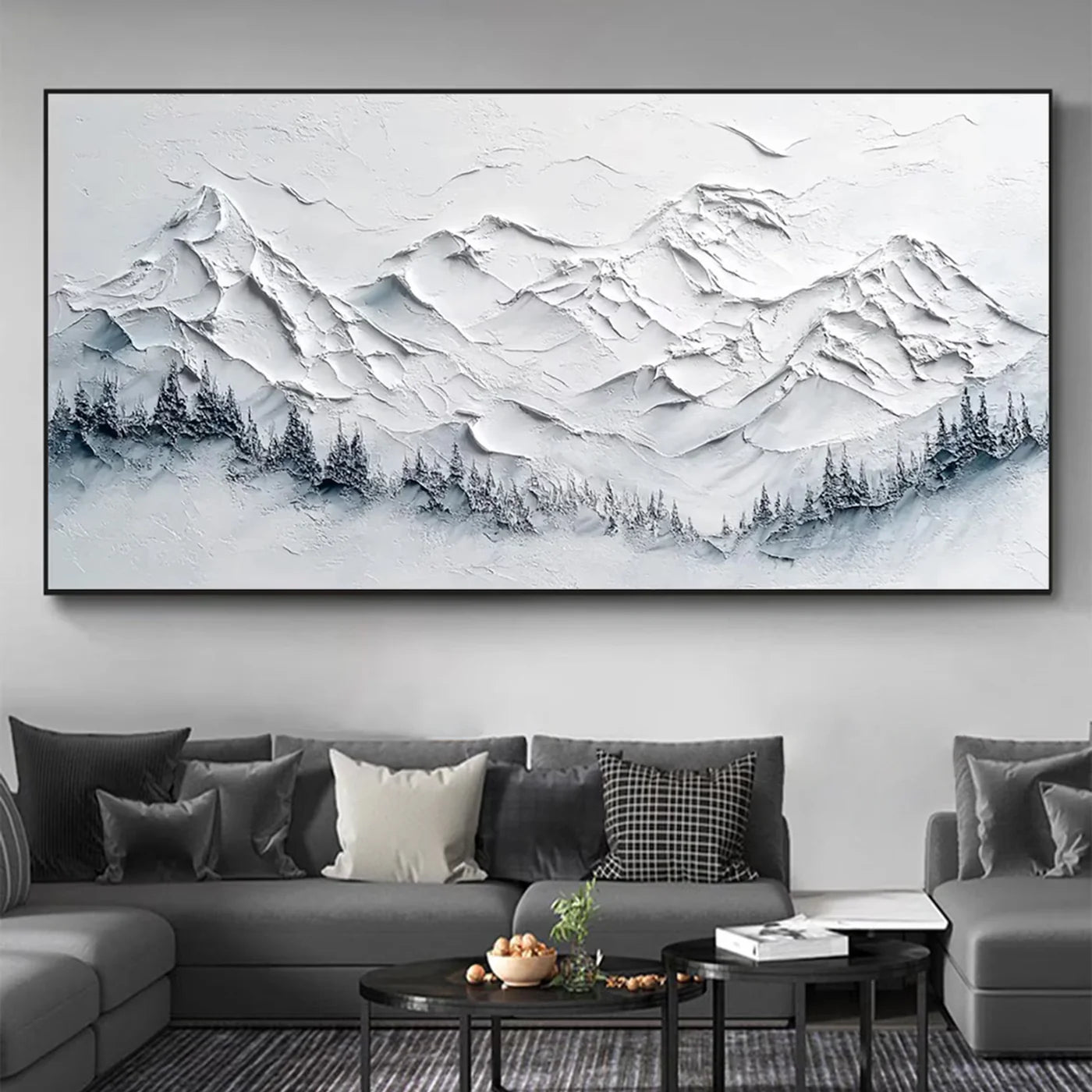 Mountain Textured Wall Art #MS027