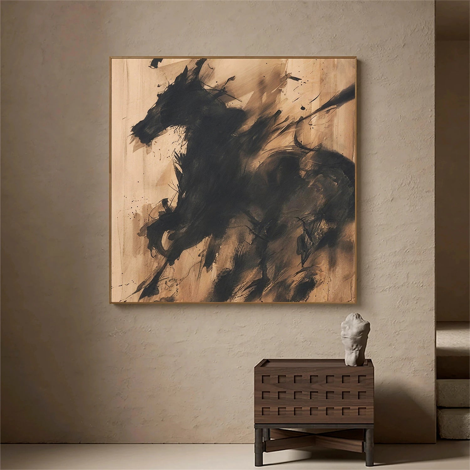 Abstract Horse Animal Wall Art #DL050