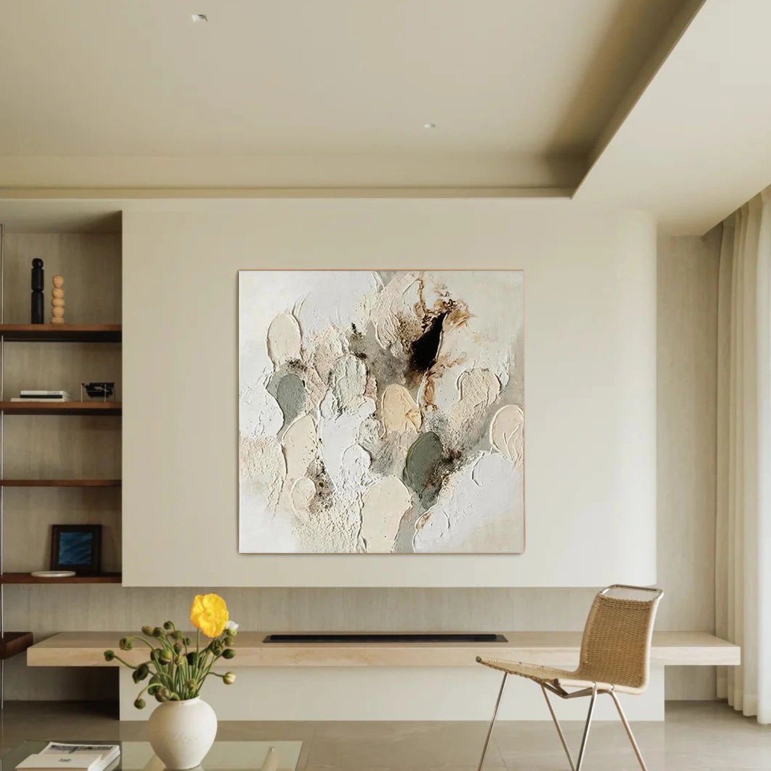 Abstract Textured Wall Art #AT126