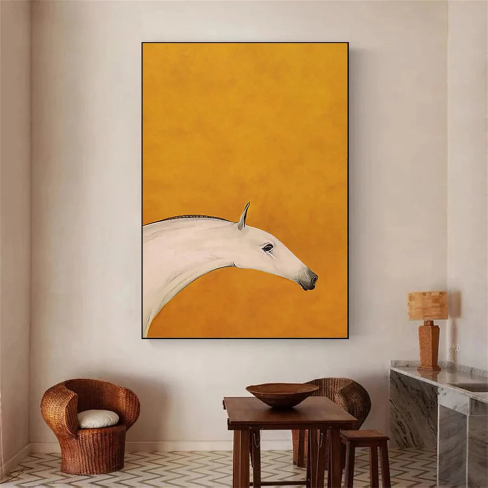 Abstract Horse Animal Wall Art #DL005