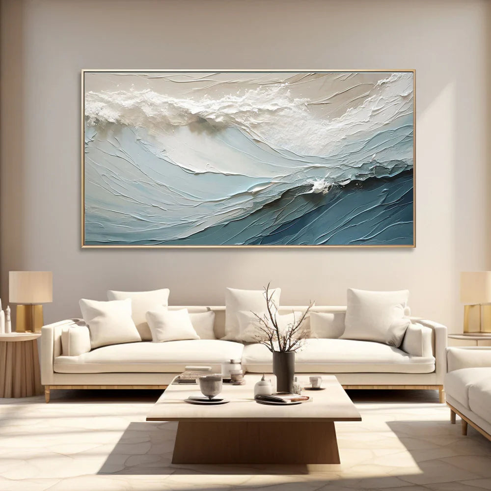 Ocean & Sky Textured Wall Art # MO031