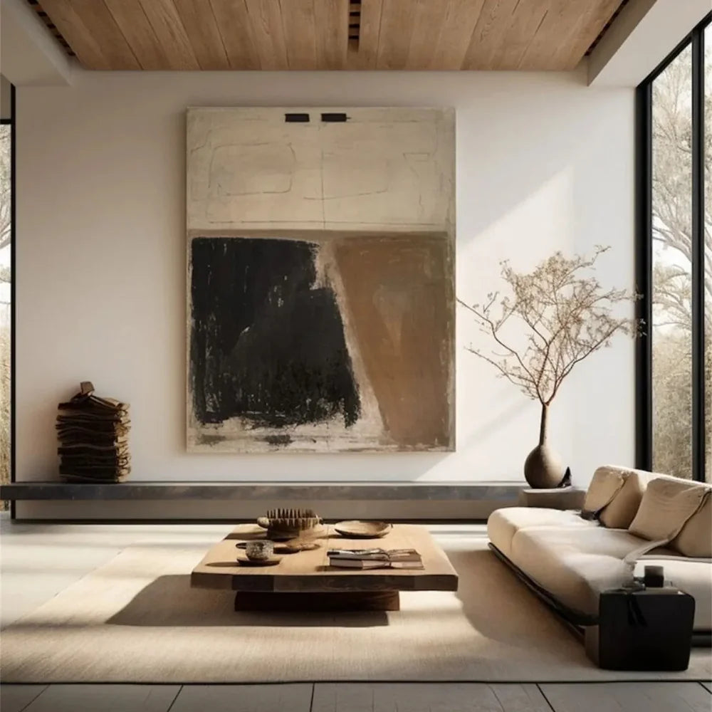 Wabi Sabi Abstract Wall Art #WT033