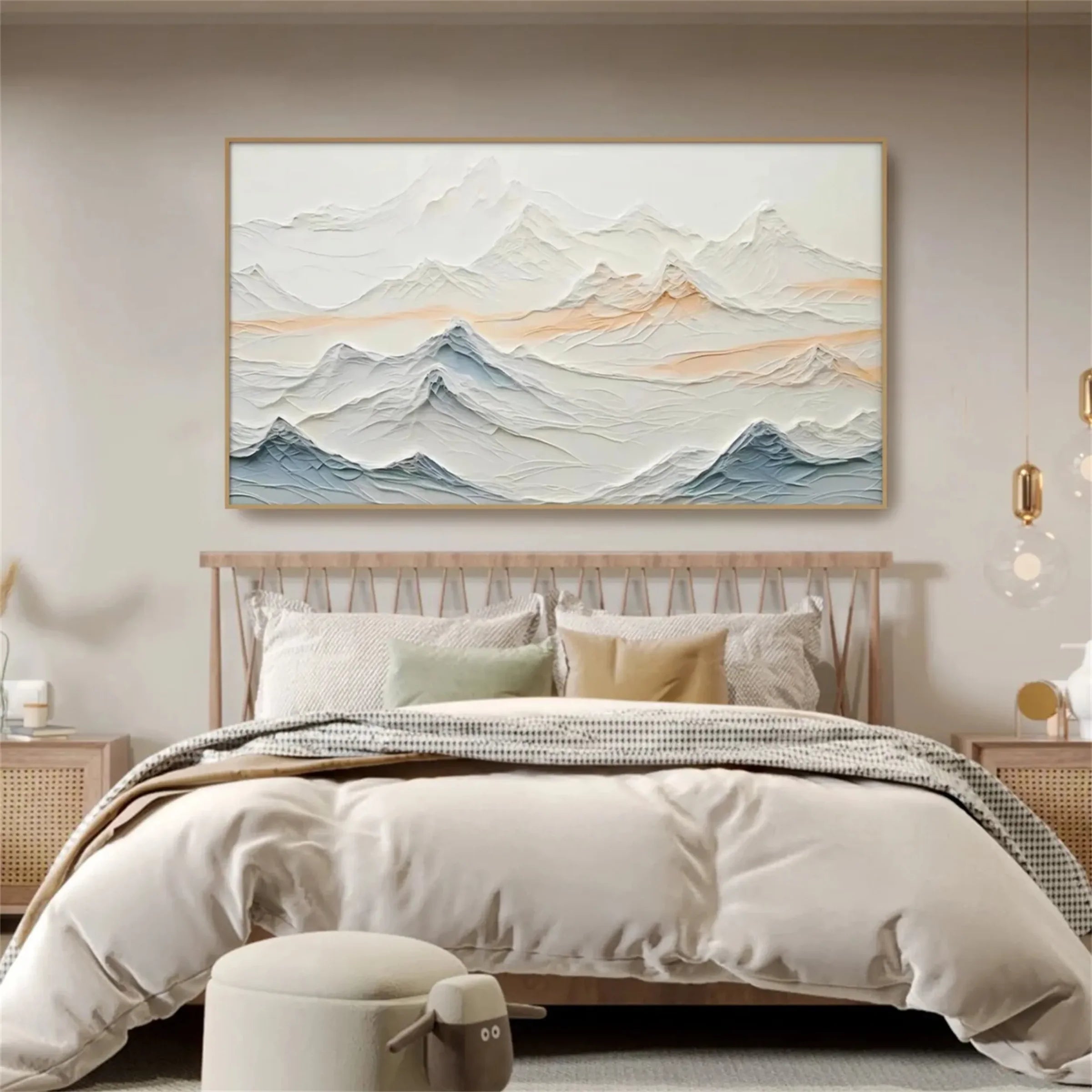 Mountain Textured Wall Art #MS030