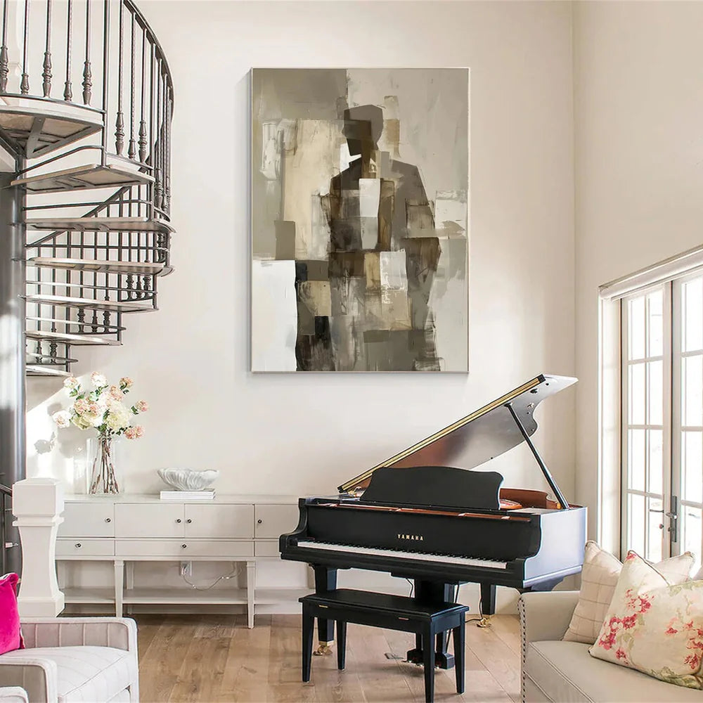 Abstract Portrait Wall Art #PB018