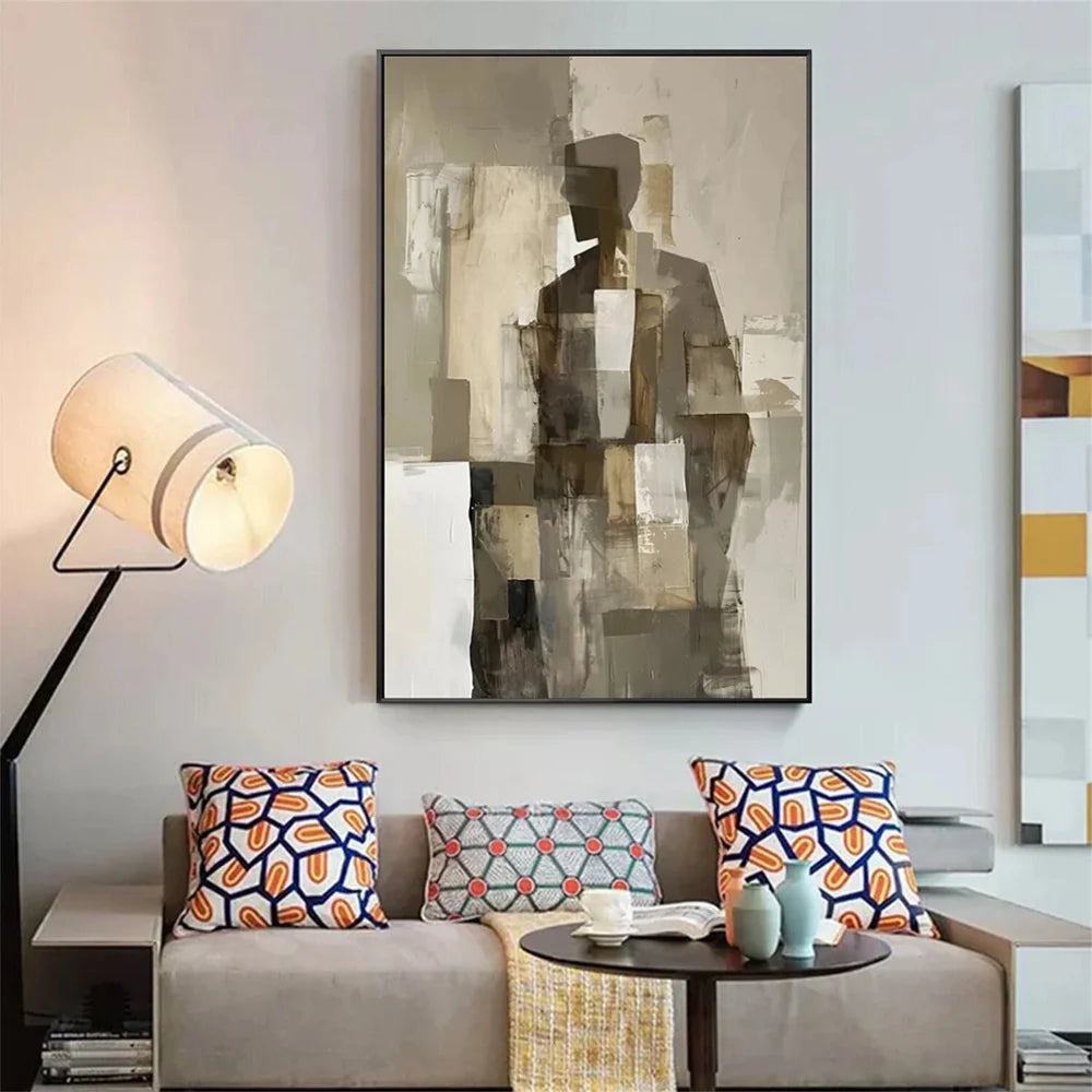 Abstract Portrait Wall Art #PB018