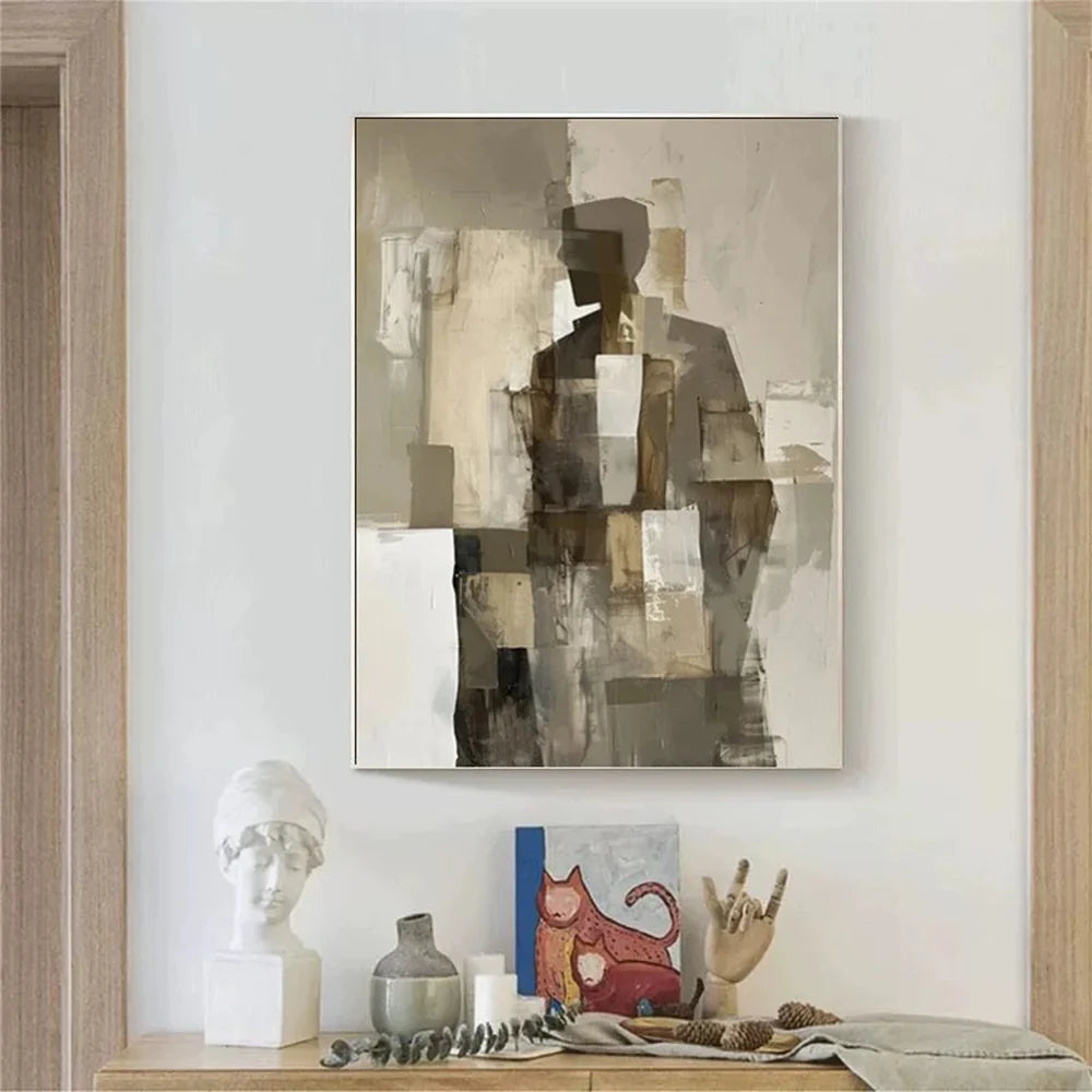 Abstract Portrait Wall Art #PB018