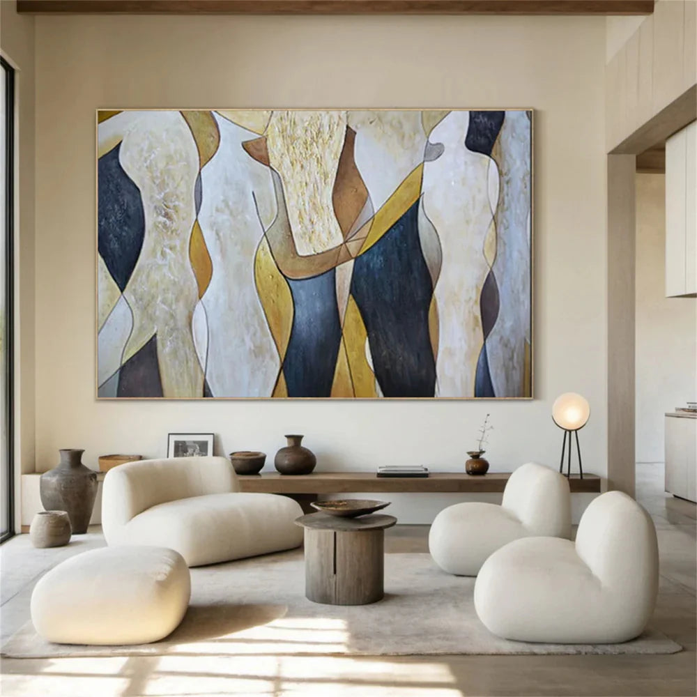 Abstract Portrait Wall Art #PB011