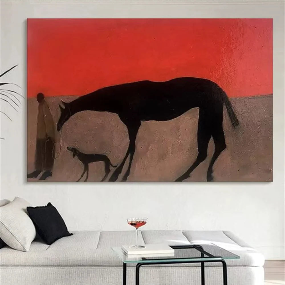 Abstract Animal Wall Art #DL043