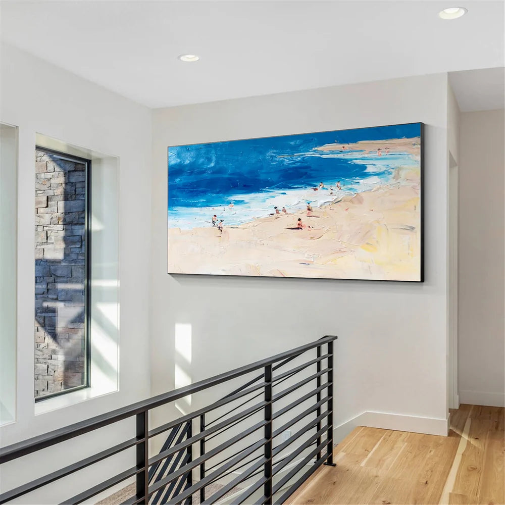 Ocean & Sky Abstract Wall Art # MO020