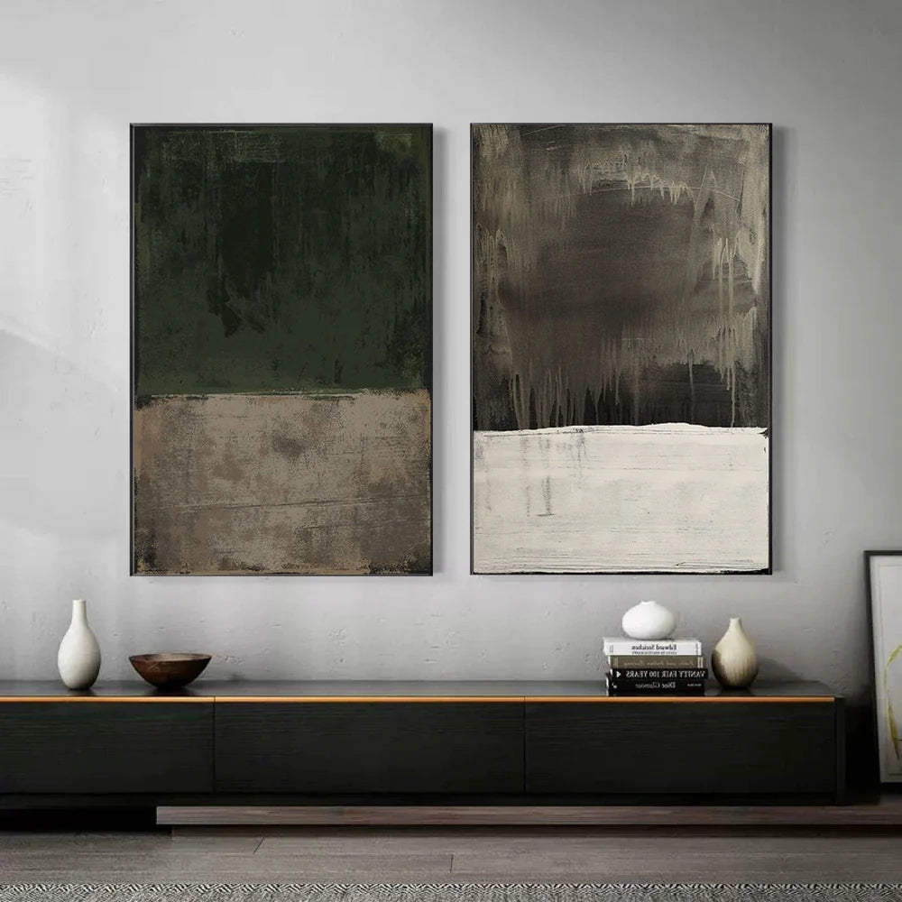 Abstract Wall Art Set of 2 #AT053