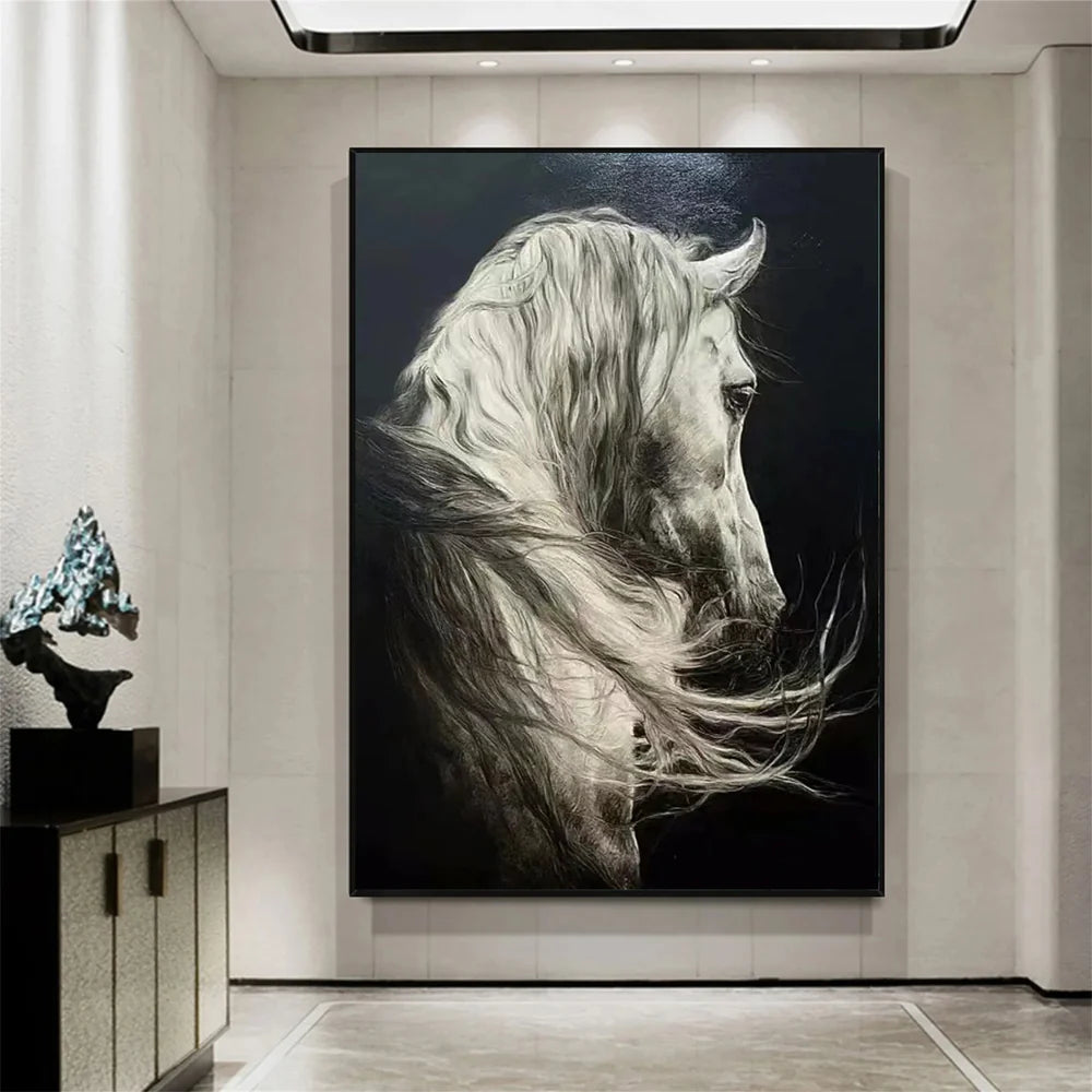 Abstract Horse Animal Wall Art #DL006