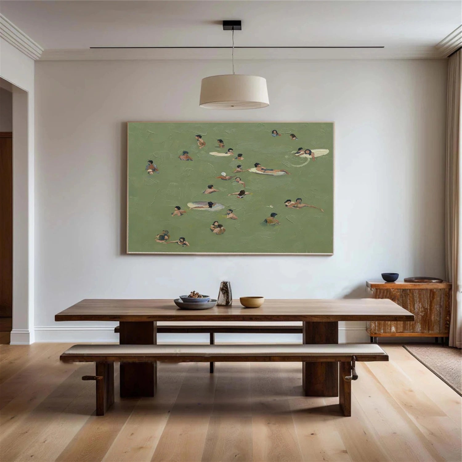 Swimming Sport Art Canvas #PT047