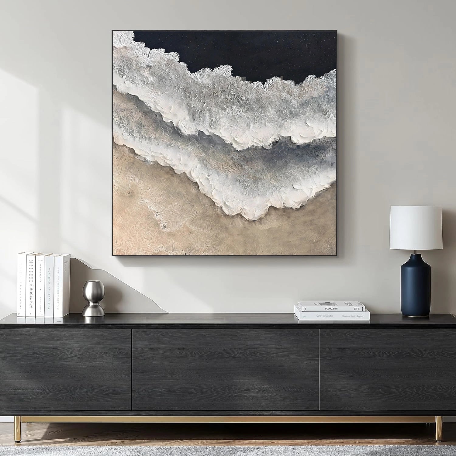 Ocean & Sky Textured Wall Art #MO100