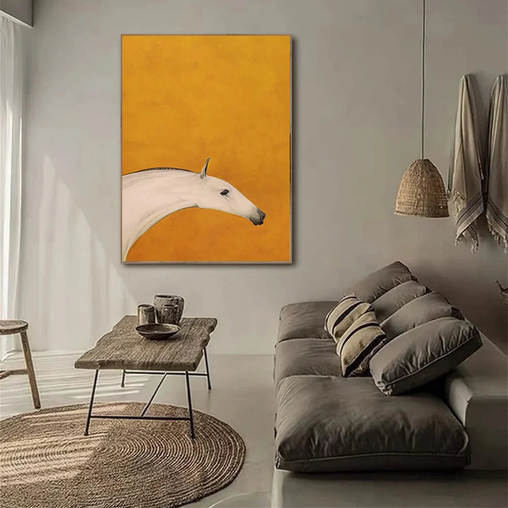 Abstract Horse Animal Wall Art #DL005