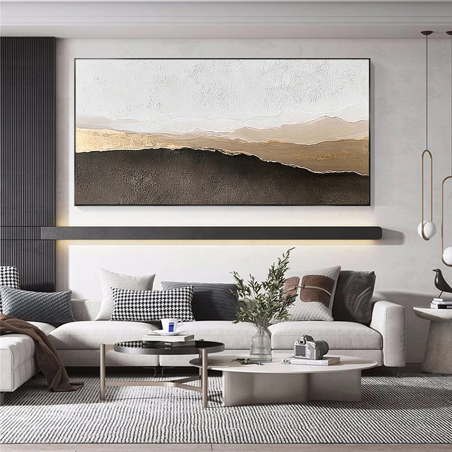Minimalist Textured Wall Art #MT153