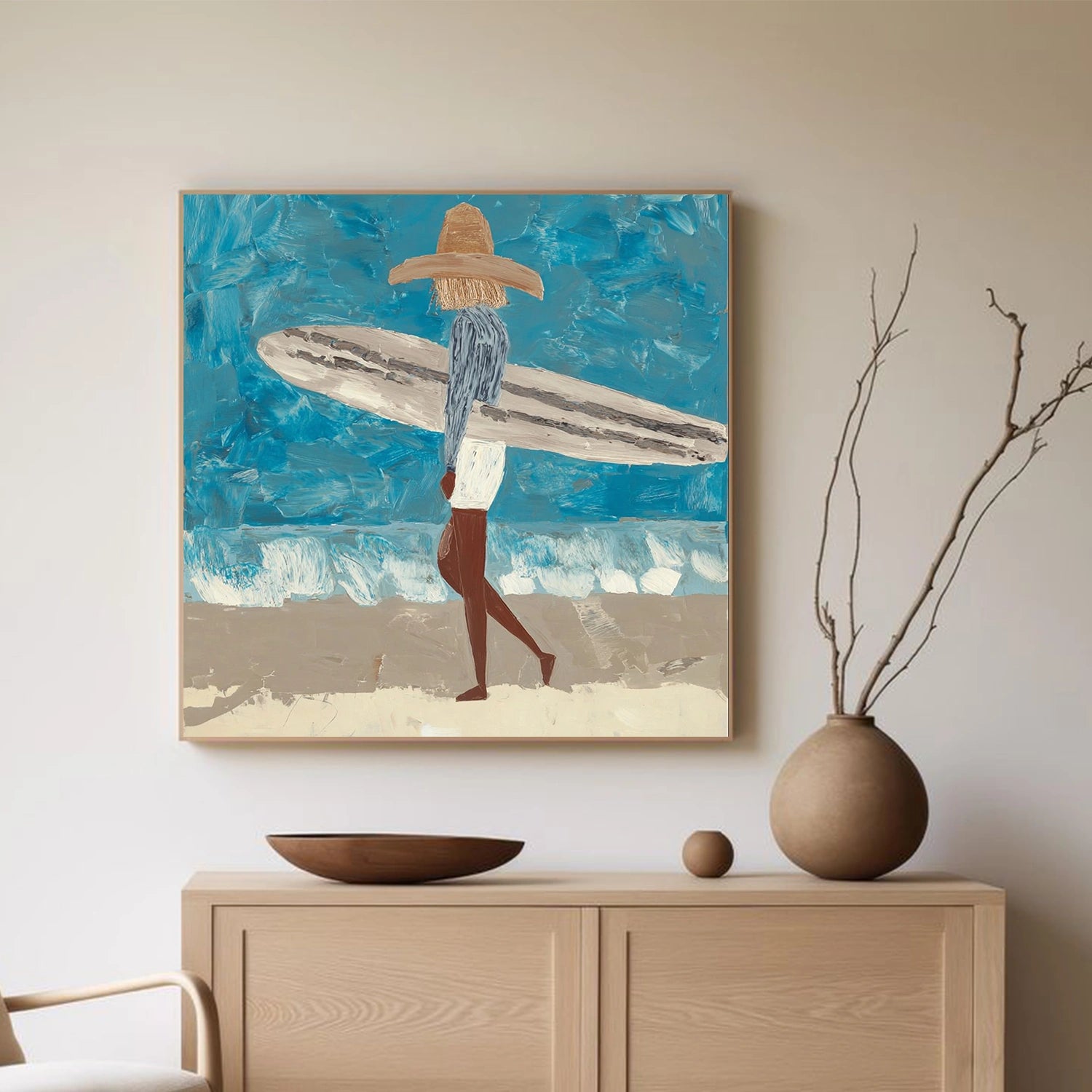 Abstract Portrait Wall Art #PB021