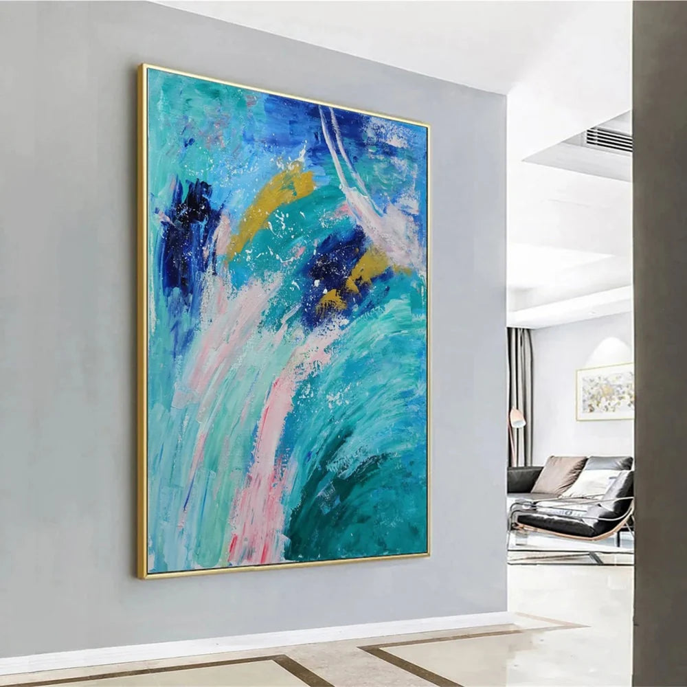 Abstract Texture Wall Art #AT093