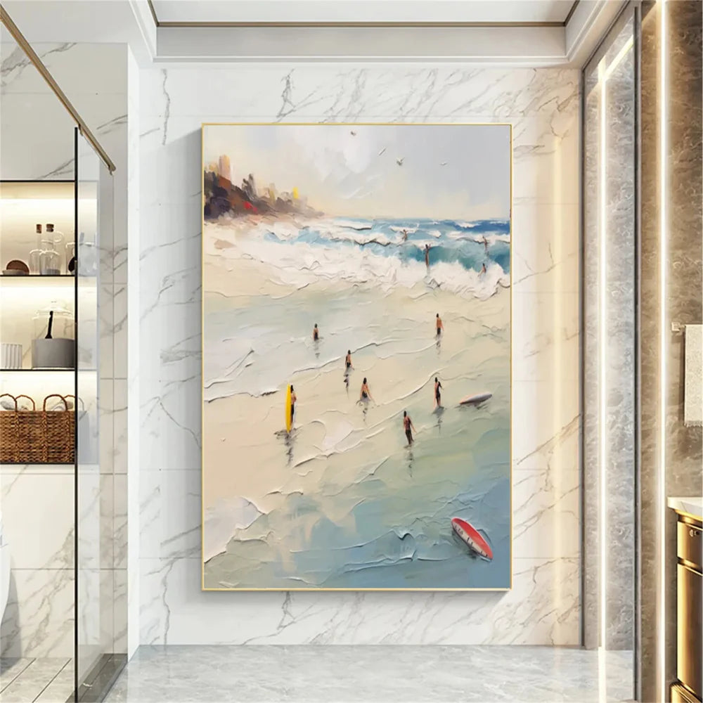 Ocean & Sky Textured Wall Art # MO034