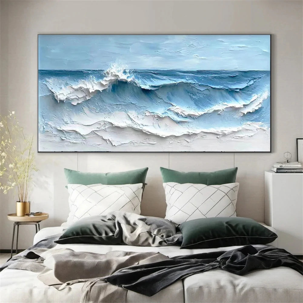 Ocean & Sky Textured Wall Art # MO007