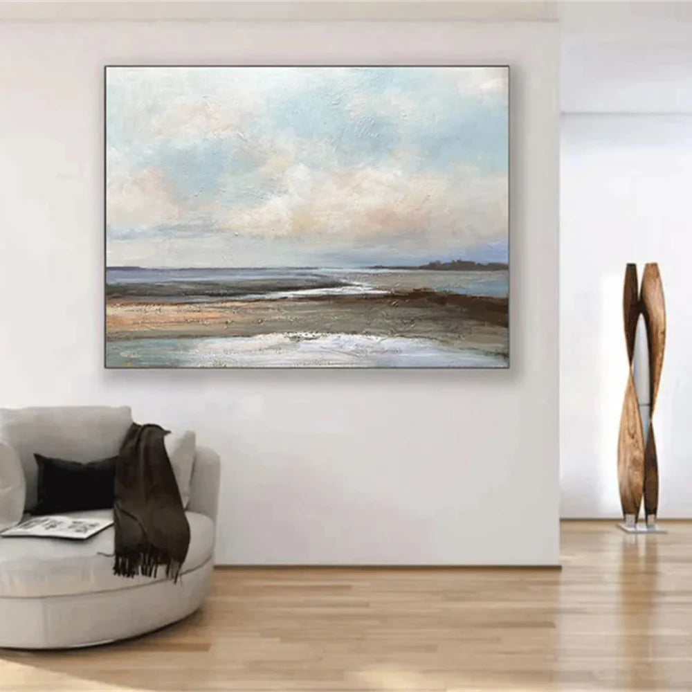 Ocean & Sky Abstract Wall Art # MO023