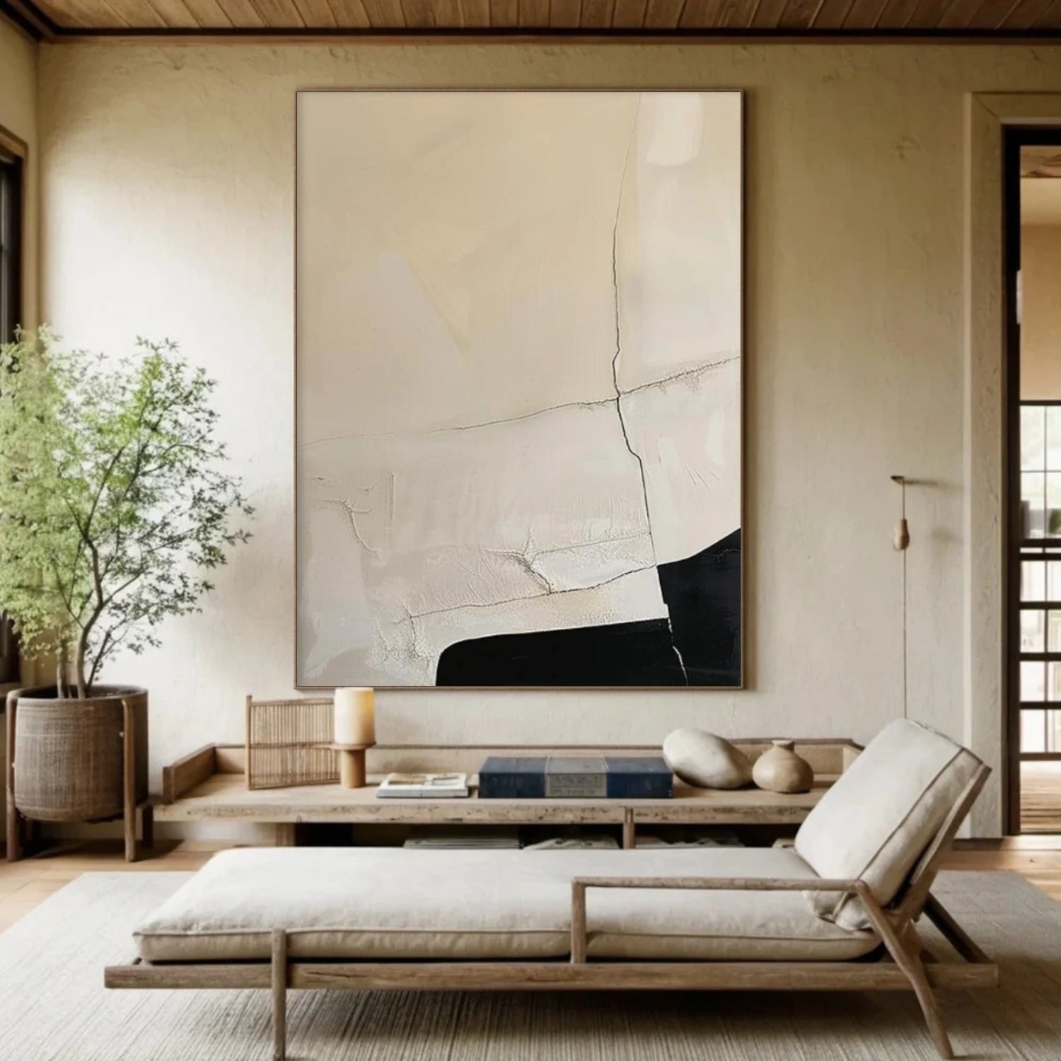 Wabi Sabi Abstract Wall Art #WT076