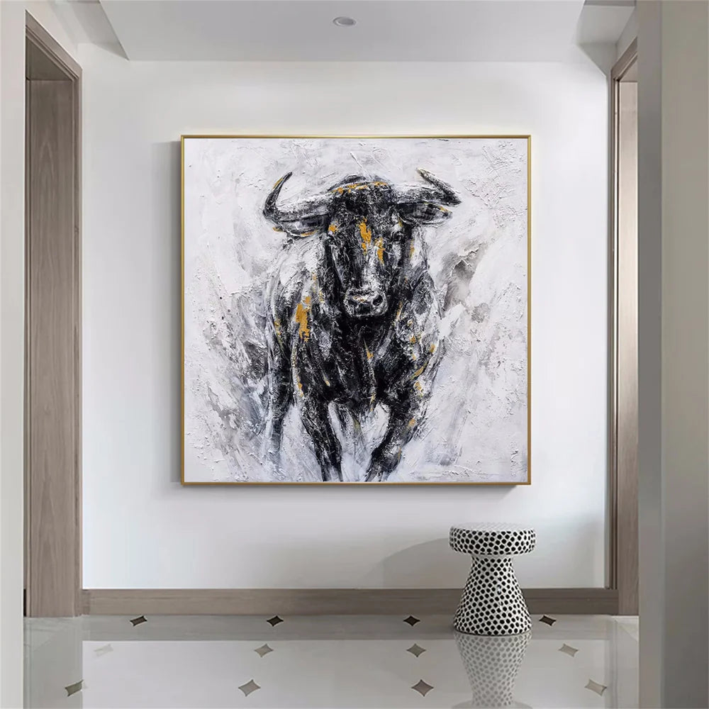 Abstract Animal Textured Wall Art #DL012