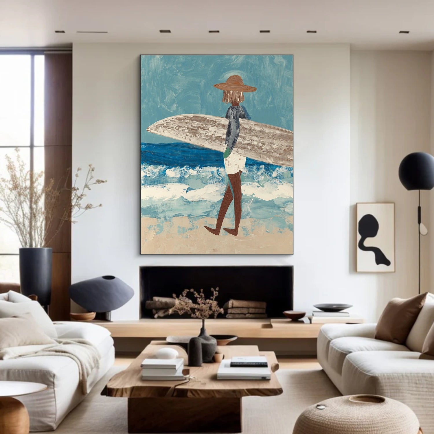 Abstract Portrait Wall Art #PB022