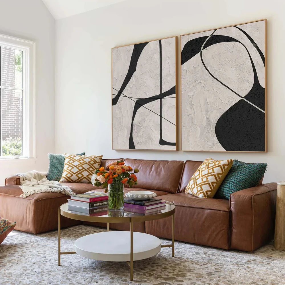 Abstract Wall Art Set of 2#AT025