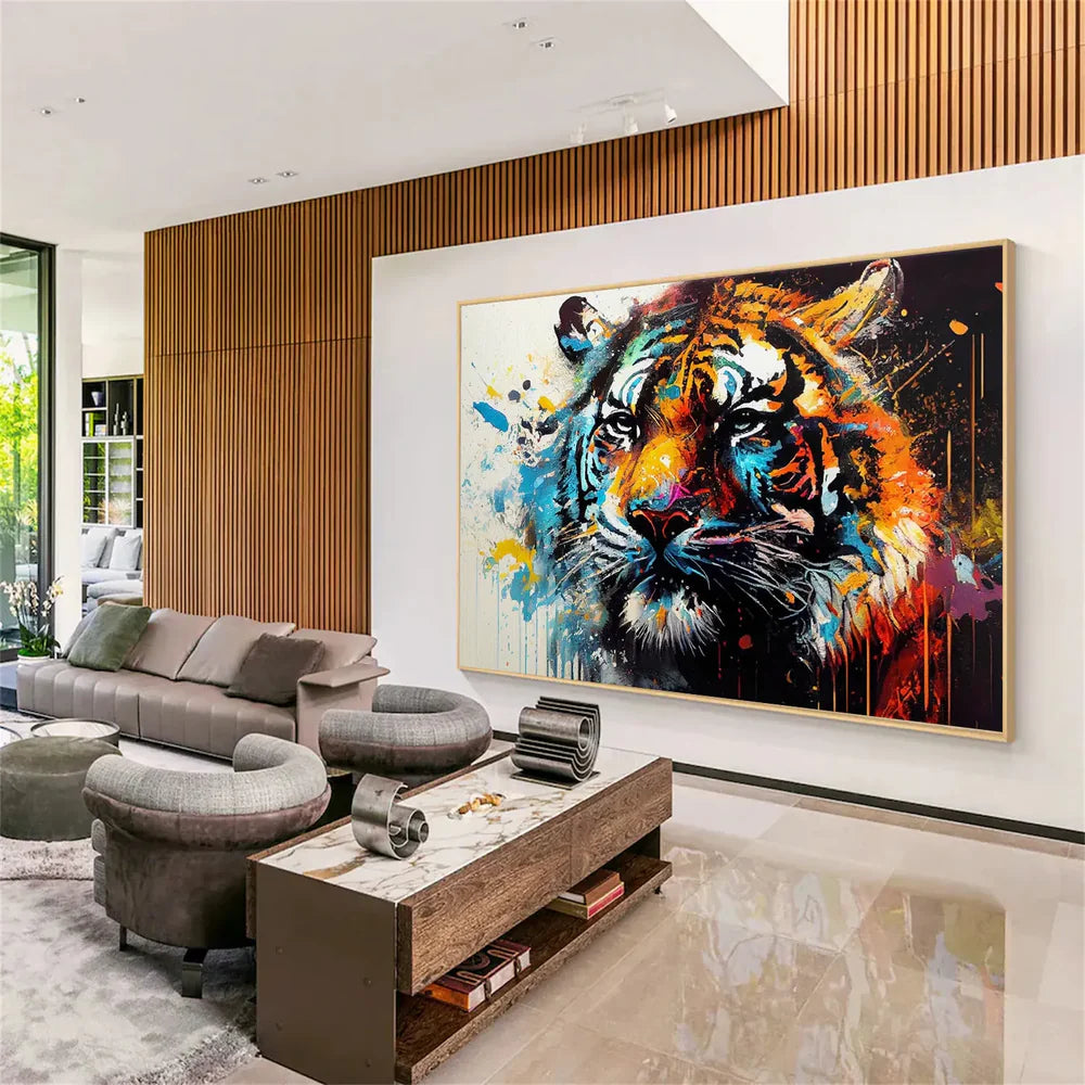 Abstract Animal Wall Art #DL018