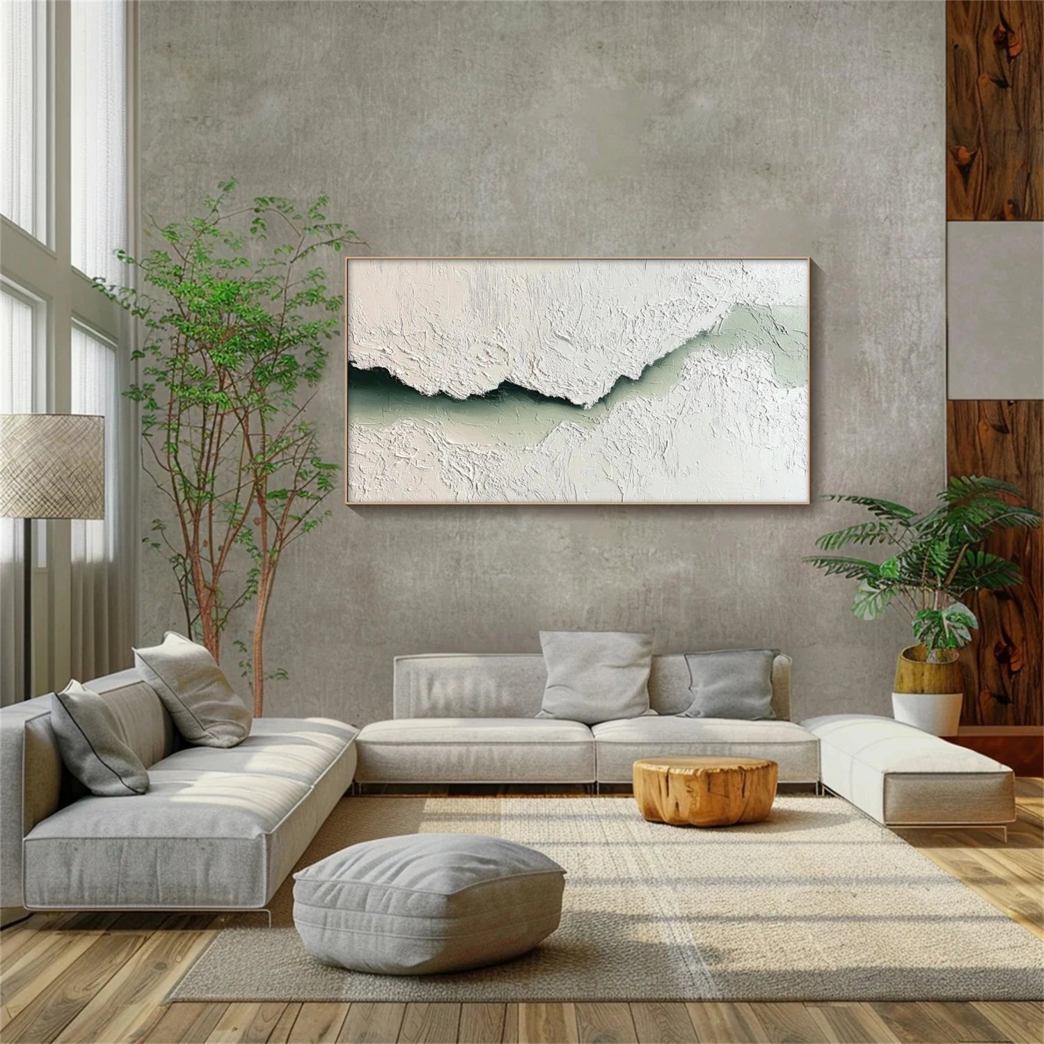Ocean & Sky Textured Wall Art #MO080