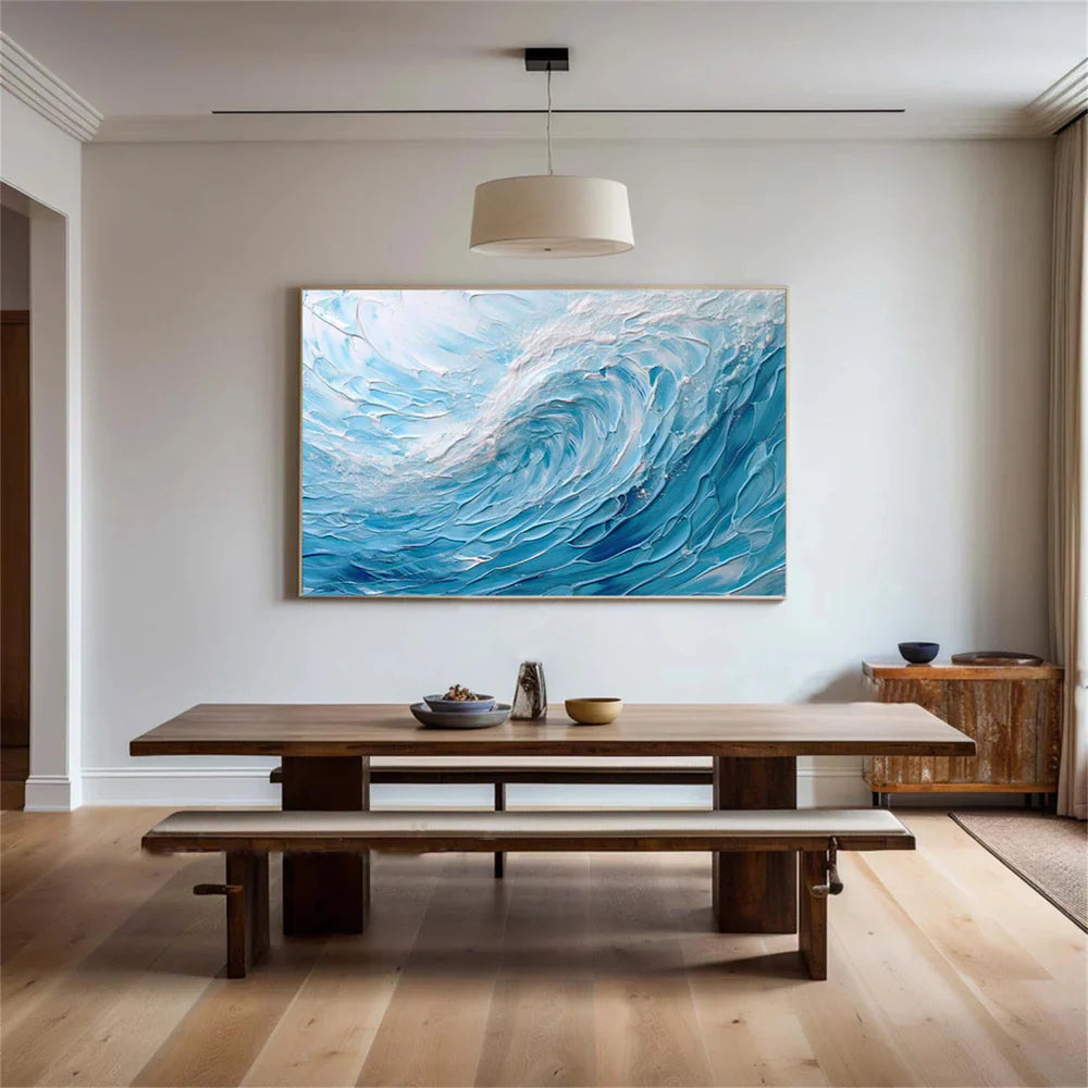 Ocean & Sky Textured Wall Art # MO006