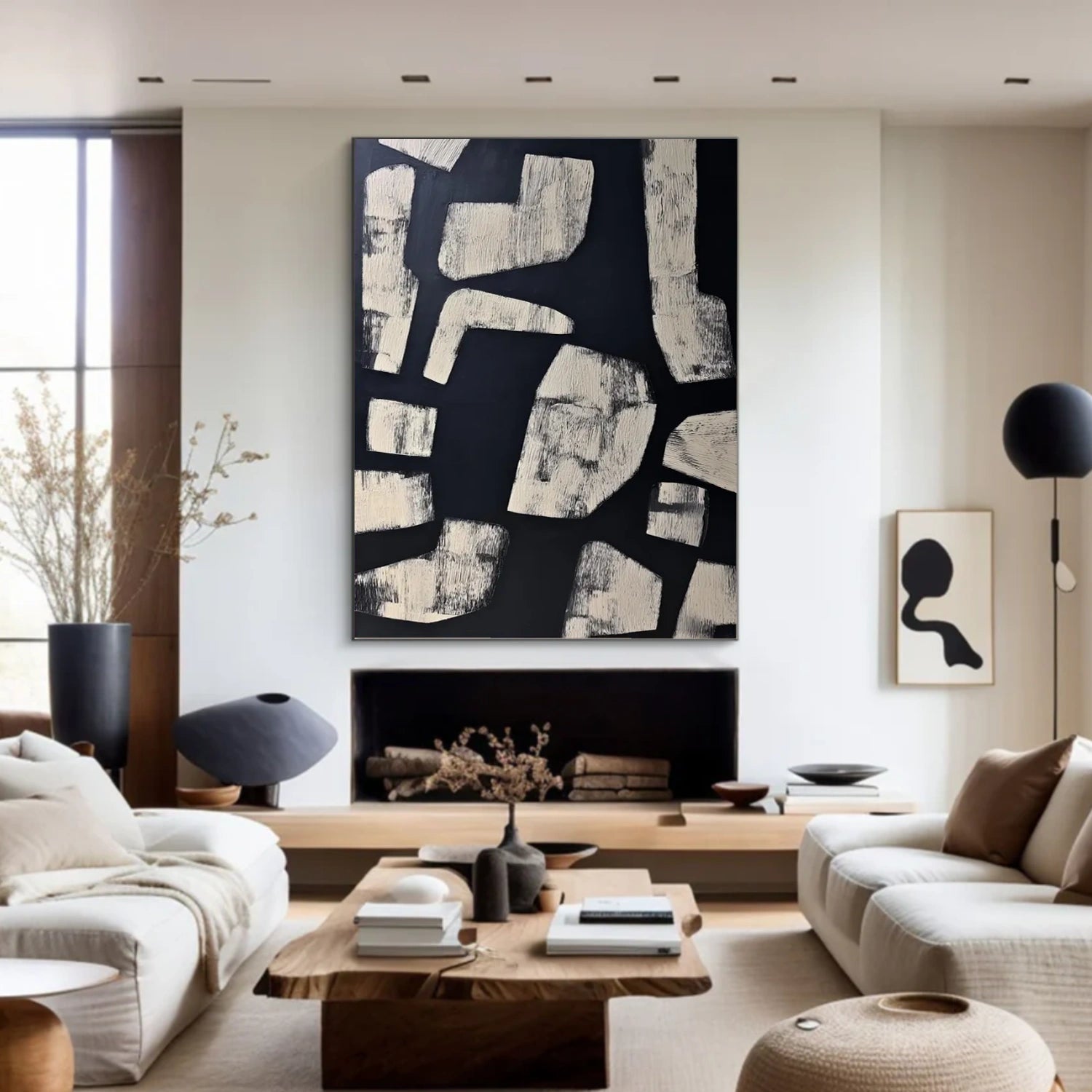 Wabi Sabi Abstract Wall Art #WT081