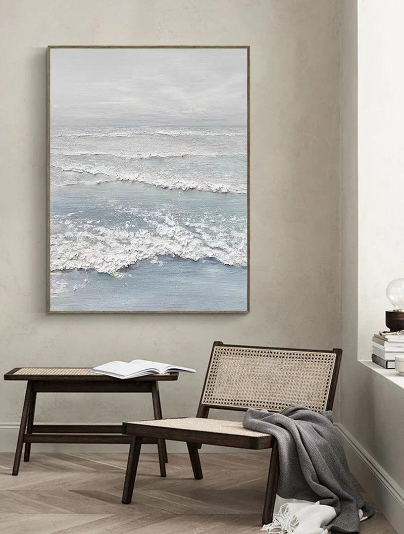 Ocean & Sky Textured Wall Art #MO012